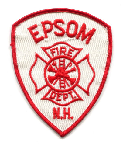Epsom Fire Department Patch New Hampshire NH