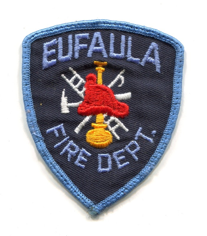 Eufaula Fire Department Patch Alabama AL