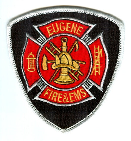 Eugene Fire and EMS Department Patch Oregon OR