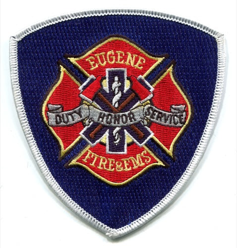 Eugene Fire and EMS Department Patch Oregon OR