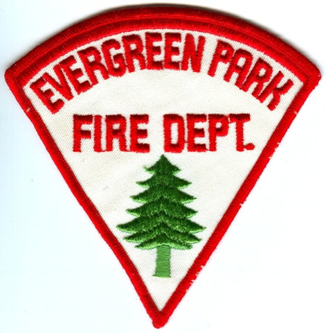 Evergreen Park Fire Department Patch Illinois IL