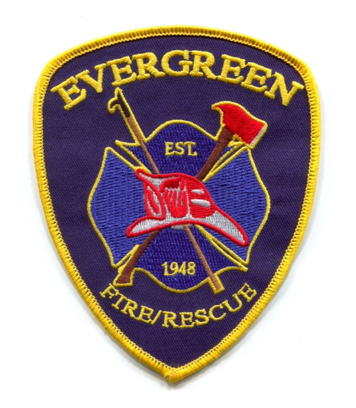 Evergreen Fire Rescue Department Patch Colorado CO
