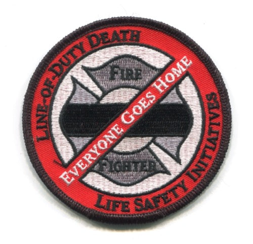 Everyone Goes Home National Fallen Fire Fighters Foundation NFFF Patch Maryland MD