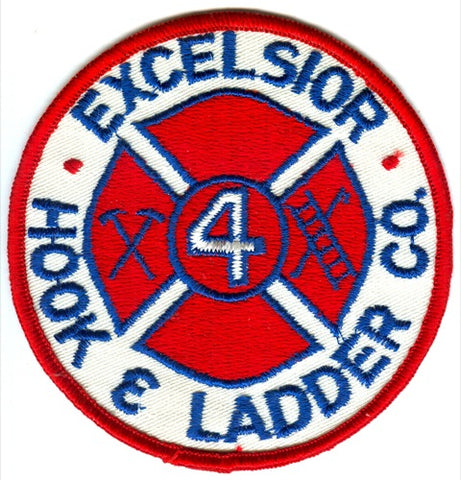 Excelsior Fire Department Hook and Ladder Company 4 Patch New York NY