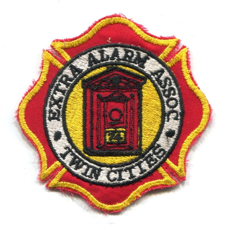 Extra Alarm Association Twin Cities Fire Department Patch Minnesota MN