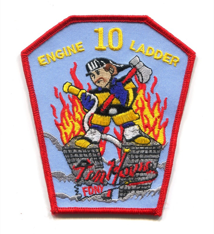 New York City Fire Department FDNY Engine 10 Ladder 10 Patch New York NY v2