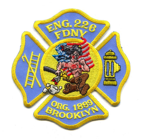 New York City Fire Department FDNY Engine 226 Patch New York NY