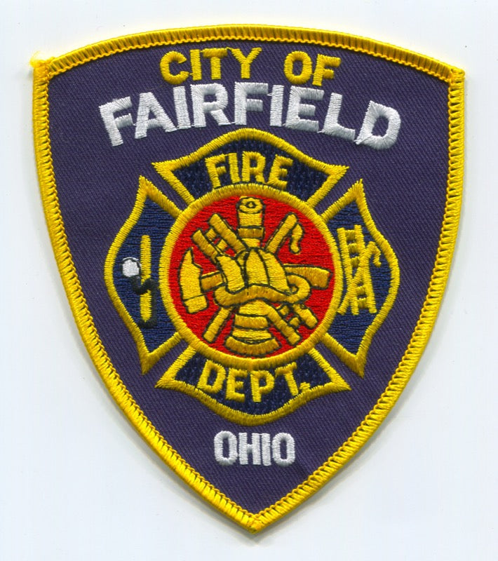 Fairfield Fire Department Patch Ohio OH