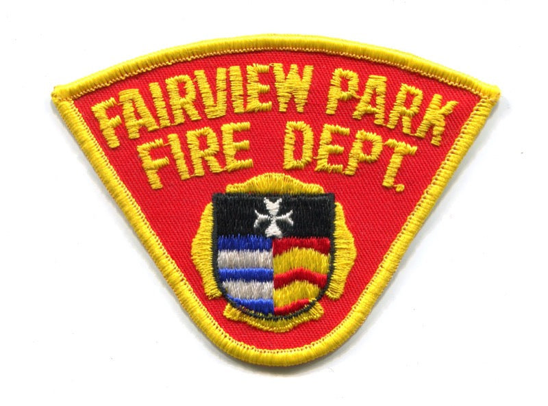 Fairview Park Fire Department Patch Ohio OH