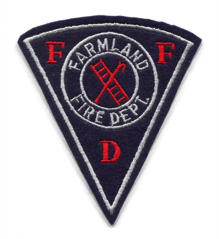 Farmland Fire Department Patch Indiana IN