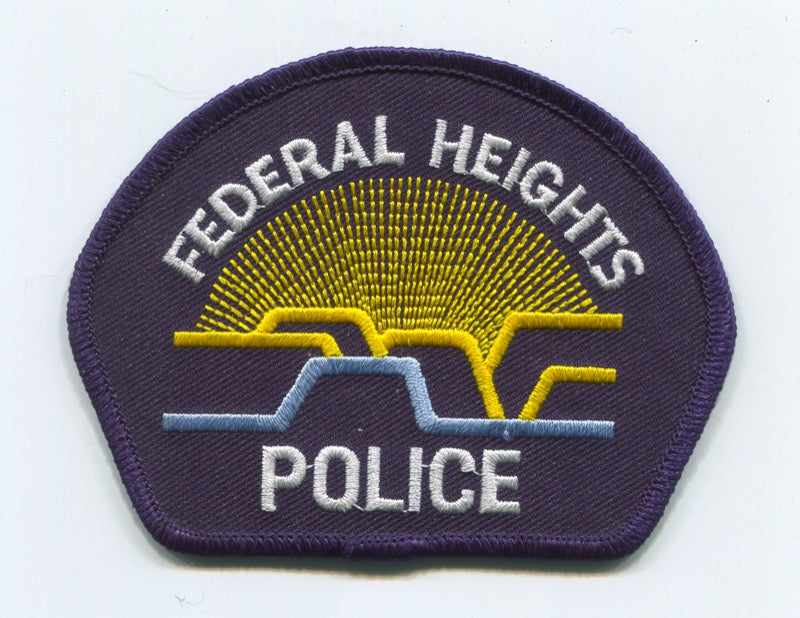 Federal Heights Police Department Patch Colorado CO