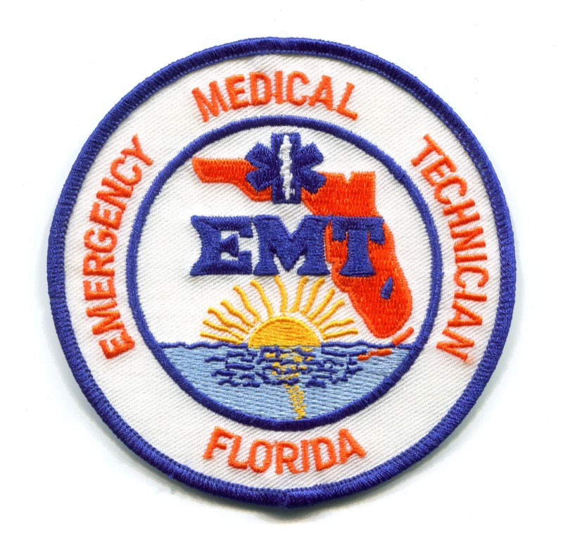 Florida State Emergency Medical Technician EMT EMS Patch Florida FL