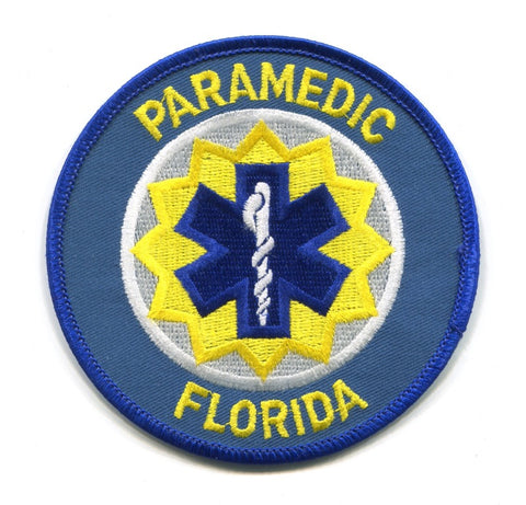 Florida State Paramedic EMS Patch Florida FL