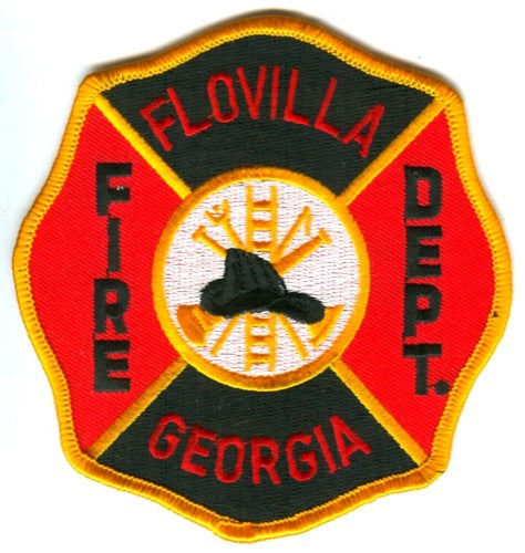 Flovilla Fire Department Patch Georgia GA