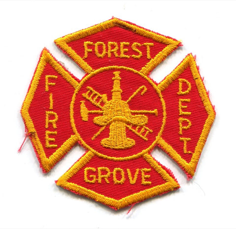 Forest Grove Fire Department Patch Unknown State