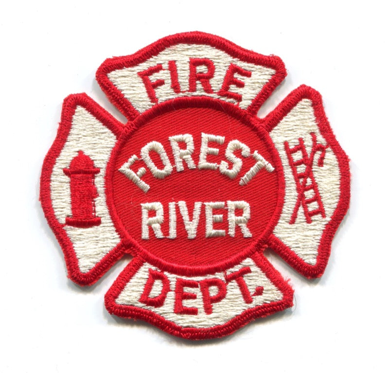 Forest River Fire Department Patch Illinois IL