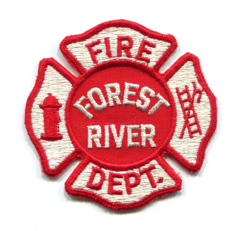 Forest River Fire Department Patch Illinois IL
