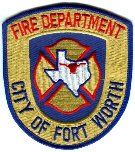 Fort Worth Fire Department Patch Texas TX