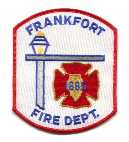 Frankfort Fire Department Patch Illinois IL