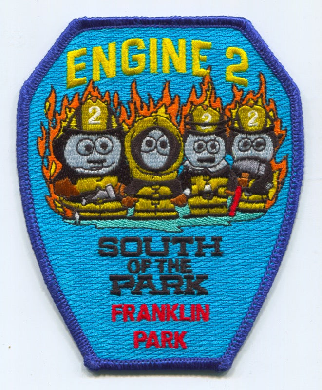 Franklin Park Fire Department Engine 2 Patch Illinois IL