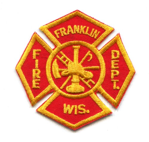 Franklin Fire Department Patch Wisconsin WI