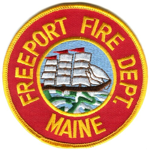 Freeport Fire Department Patch Maine ME