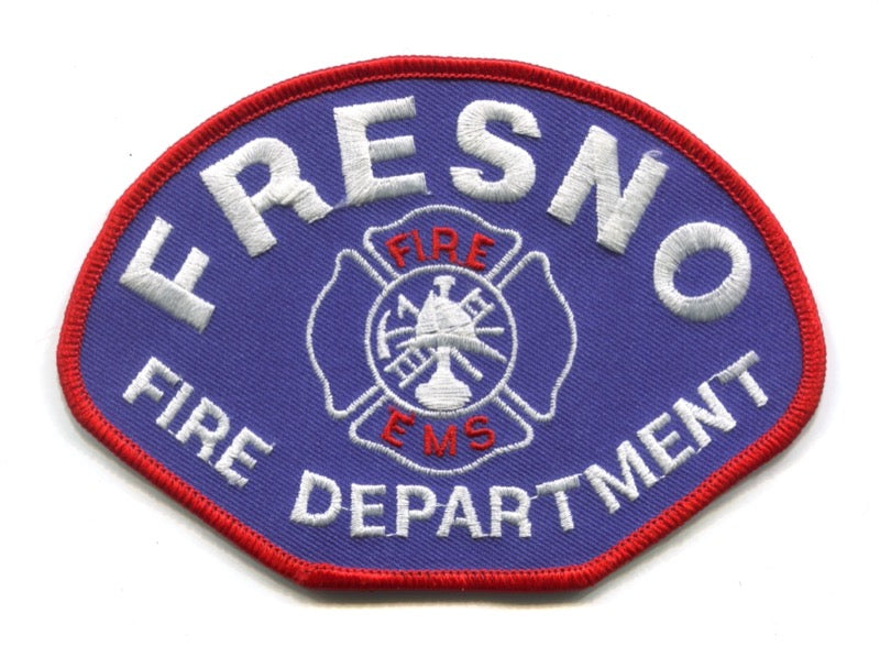 Fresno Fire Department Patch California CA