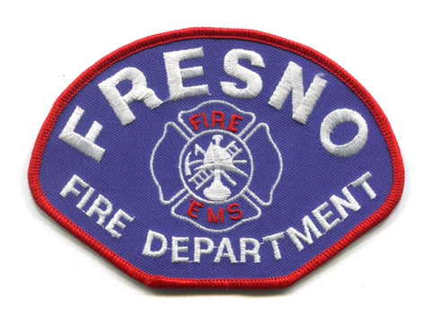 Fresno Fire Department Patch California CA