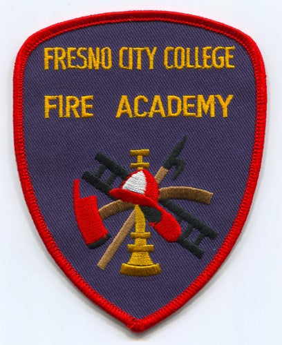 Fresno City College Fire Academy Patch California CA