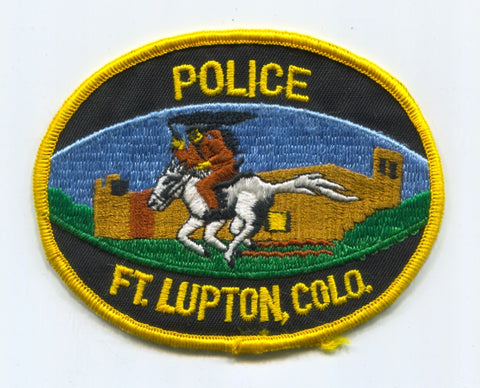 Fort Lupton Police Department Patch Colorado CO
