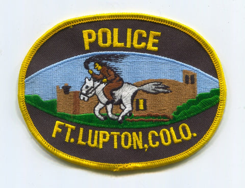 Fort Lupton Police Department Patch Colorado CO
