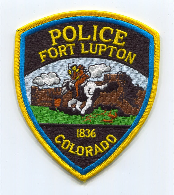Fort Lupton Police Department Patch Colorado CO