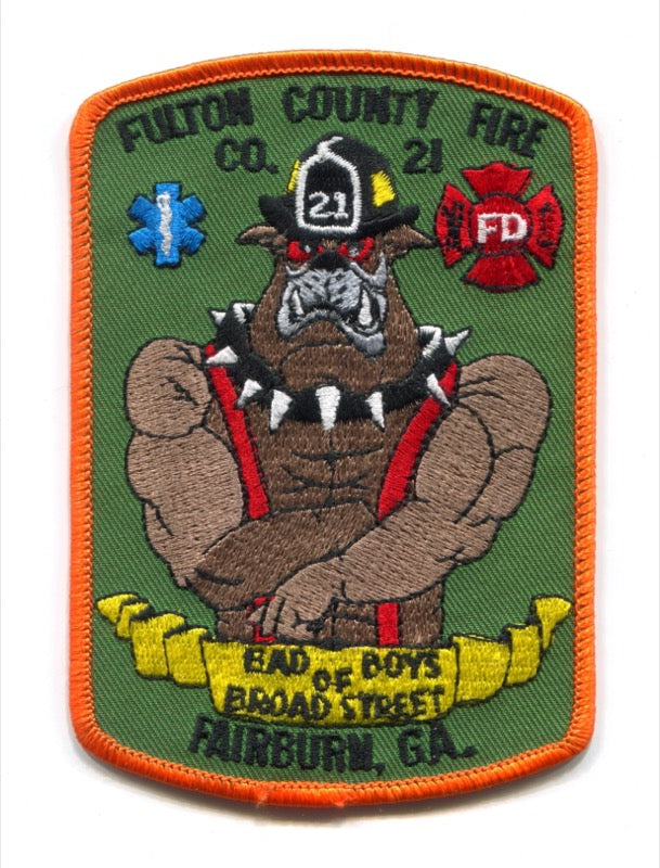 Fulton County Fire Department Company 21 Patch Georgia GA