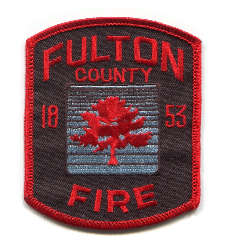 Fulton County Fire Department Patch Georgia GA