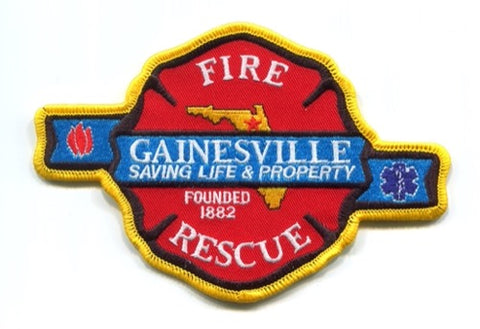 Gainesville Fire Rescue Department Patch Florida FL