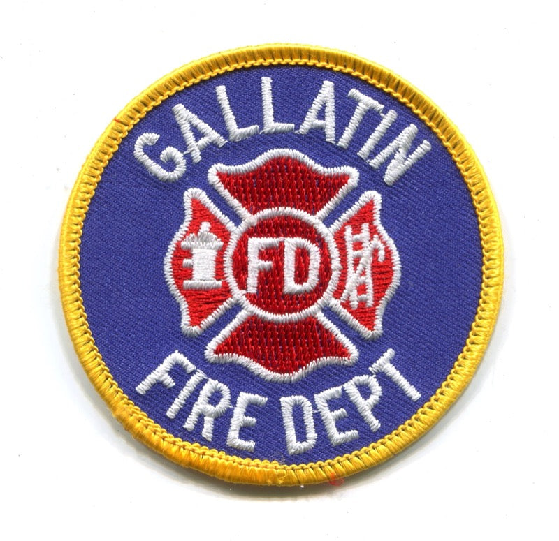 Gallatin Fire Department Patch Tennessee TN