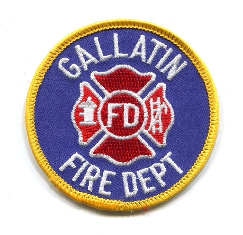 Gallatin Fire Department Patch Tennessee TN