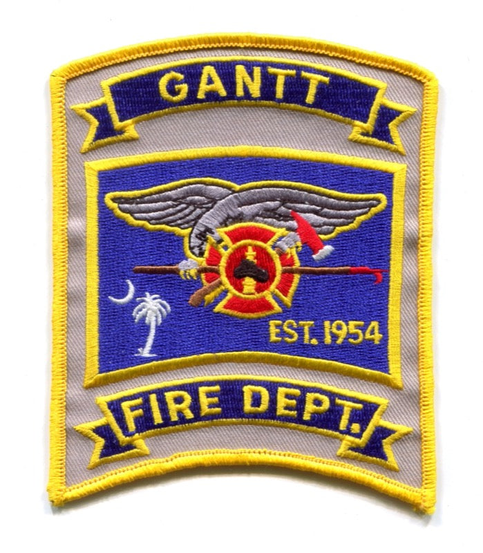 Gantt Fire Department Patch South Carolina SC