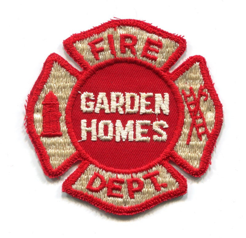 Garden Homes Fire Department Patch Illinois IL