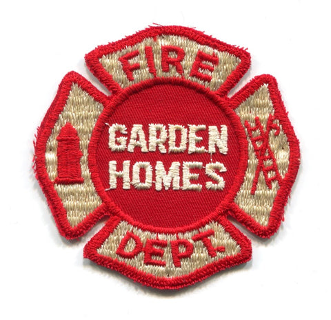 Garden Homes Fire Department Patch Illinois IL