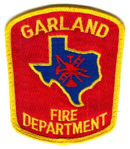 Garland Fire Department Patch Texas TX