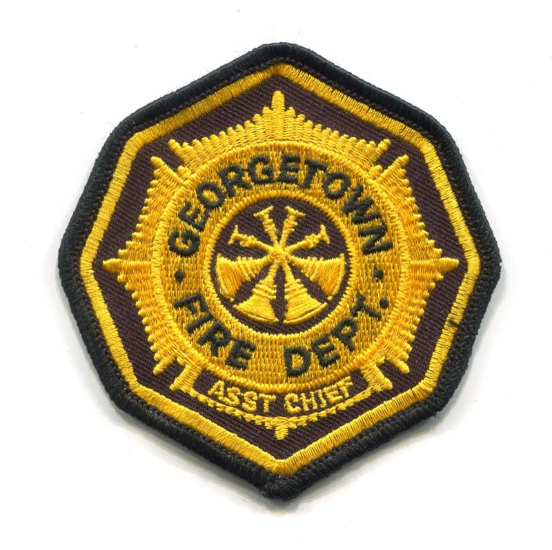 Georgetown Fire Department Assistant Chief Patch Kentucky KY