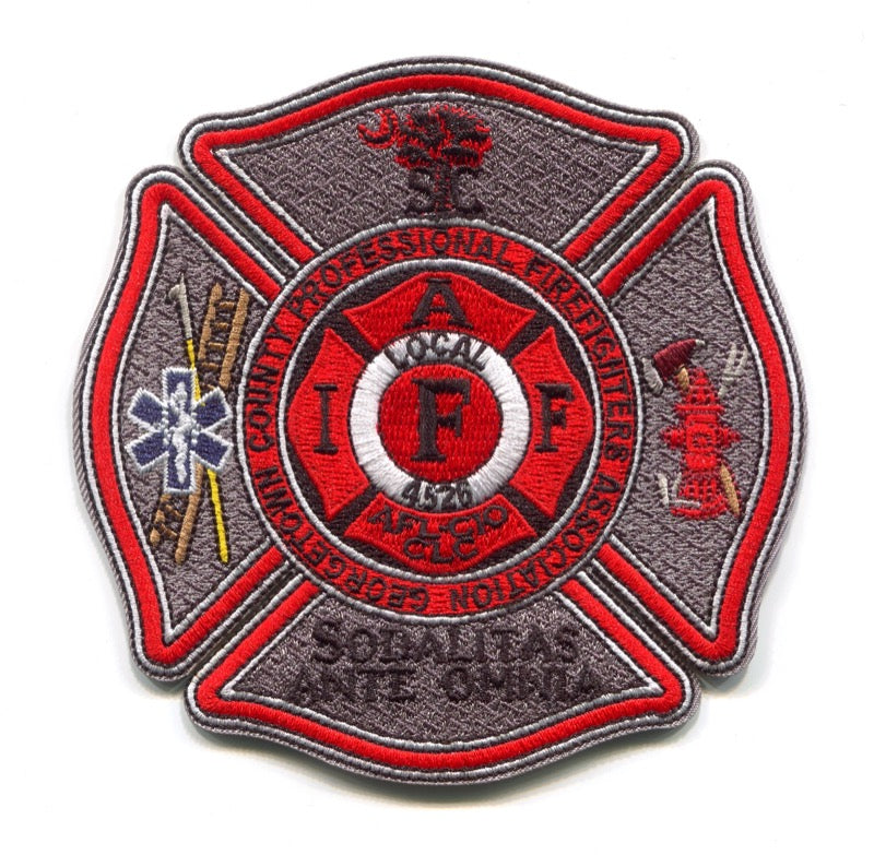 Georgetown County Fire EMS Department IAFF Local 4526 Patch South Carolina SC