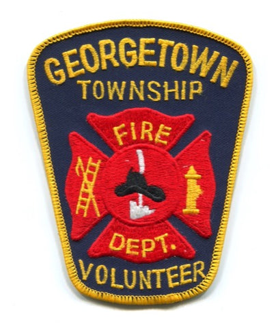 Georgetown Township Volunteer Fire Department Patch Indiana IN