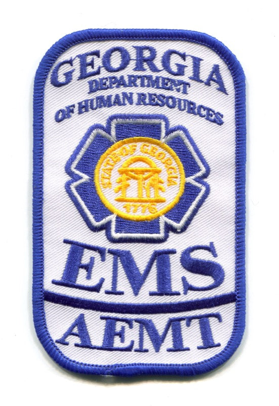 Georgia State Emergency Medical Services EMS Advanced AEMT Patch Georgia GA