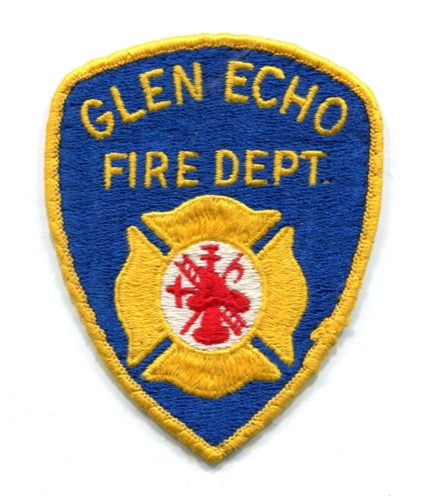 Glen Echo Fire Department Patch Maryland MD