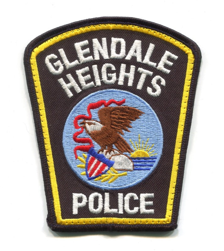 Glendale Heights Police Department Patch Illinois IL