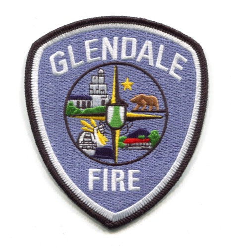 Glendale Fire Department Patch California CA