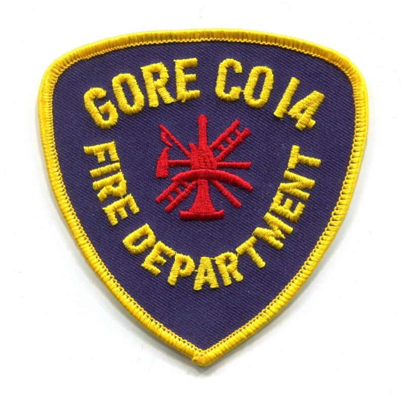 Gore Fire Department Company 14 Patch Virginia VA