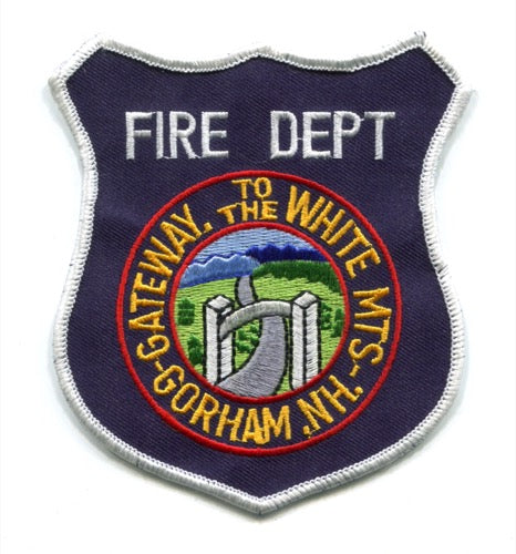 Gorham Fire Department Patch New Hampshire NH